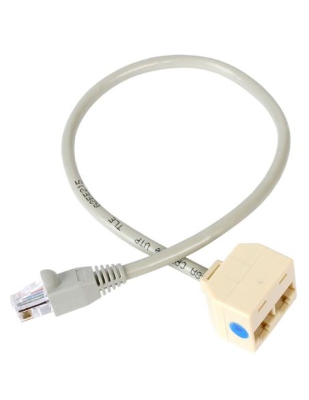 StarTech.com Cavo Adattatore sdoppiatore RJ45 2 a 1 - F M