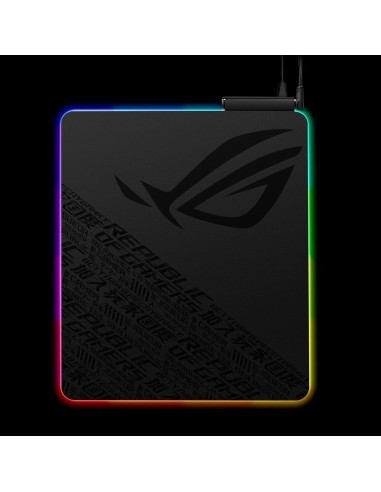 ASUS ROG Balteus Qi Tappetino per mouse per gioco da computer Nero