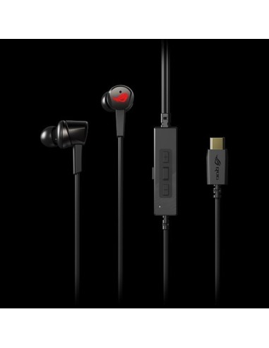 ASUS ROG CETRA Auricolare Cablato In-ear Giocare USB tipo-C Nero