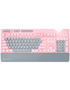 ASUS ROG Strix Flare PNK LTD tastiera USB Italiano Grigio, Rosa