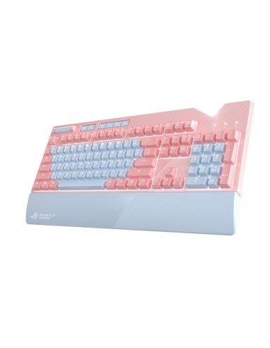 ASUS ROG Strix Flare PNK LTD tastiera USB Italiano Grigio, Rosa
