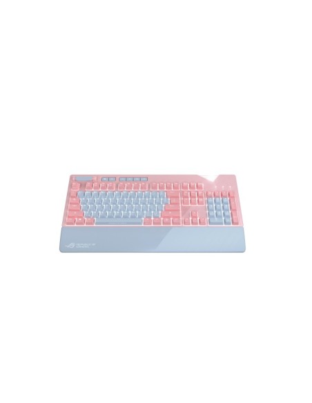 ASUS ROG Strix Flare PNK LTD tastiera USB Italiano Grigio, Rosa