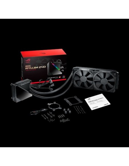 ASUS ROG RYUJIN 240 Processore Raffreddatore di liquidi tutto in uno 12 cm Nero ASUS ROG RYUJIN 240 Processore Raffreddatore di liquidi tutto in uno 12 cm Nero