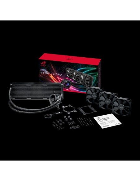 ASUS ROG STRIX LC 360 Processore Raffreddatore di liquidi tutto in uno 12 cm Nero ASUS ROG STRIX LC 360 Processore Raffreddatore di liquidi tutto in uno 12 cm Nero