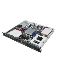 ASUS RS100-E10-PI2 Intel C242 LGA 1151 (Presa H4) Rack (1U) Nero, Metallico