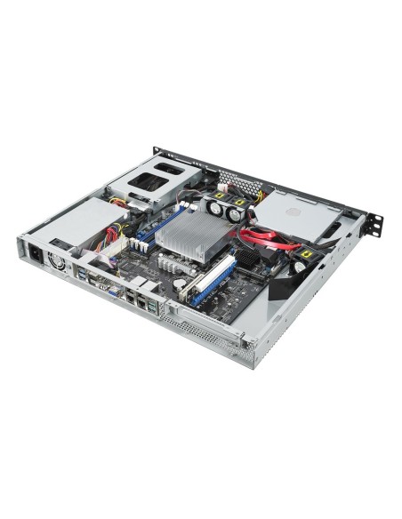 ASUS RS100-E10-PI2 Intel C242 LGA 1151 (Presa H4) Rack (1U) Nero, Metallico