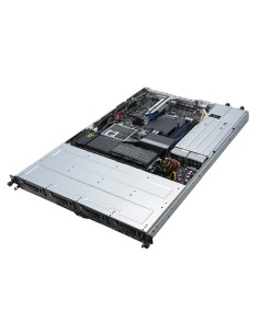 ASUS RS300-E10-RS4 Intel C242 LGA 1151 (Presa H4) Rack (1U) Nero, Metallico