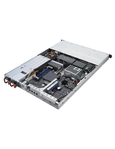 ASUS RS300-E10-RS4 Intel C242 LGA 1151 (Presa H4) Rack (1U) Nero, Metallico