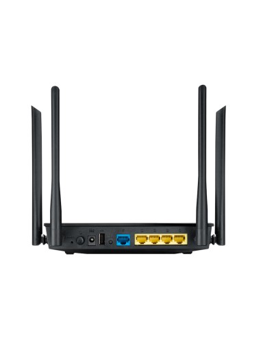 ASUS RT-AC1200GU router wireless Gigabit Ethernet Dual-band (2.4 GHz 5 GHz) 4G Nero