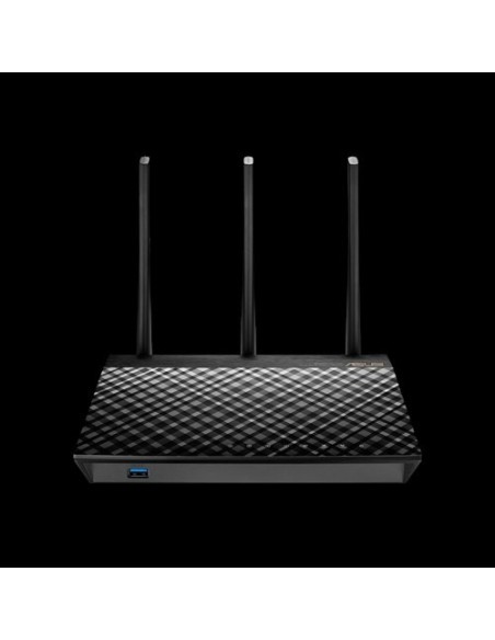 ASUS RT-AC1900U router wireless Gigabit Ethernet Dual-band (2.4 GHz 5 GHz) 4G Nero
