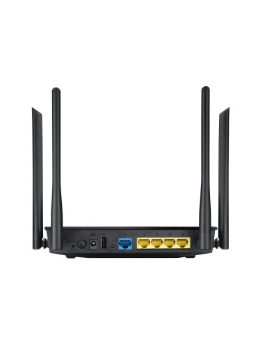 ASUS RT-AC57U router wireless Gigabit Ethernet Dual-band (2.4 GHz 5 GHz) 4G Nero