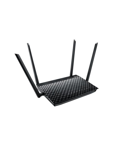 ASUS RT-AC57U router wireless Gigabit Ethernet Dual-band (2.4 GHz 5 GHz) 4G Nero