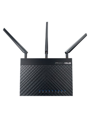 ASUS RT-AC66U router wireless Gigabit Ethernet Dual-band (2.4 GHz 5 GHz) Nero