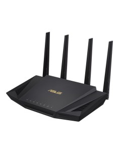 ASUS RT-AX58U router wireless Gigabit Ethernet Dual-band (2.4 GHz 5 GHz) 4G Nero