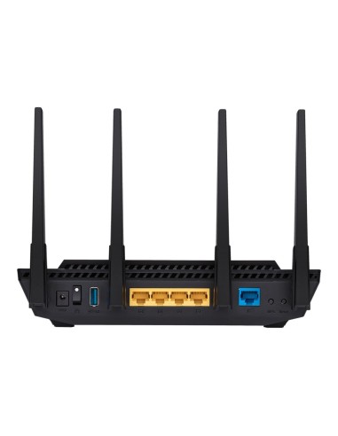 ASUS RT-AX58U router wireless Gigabit Ethernet Dual-band (2.4 GHz 5 GHz) 4G Nero