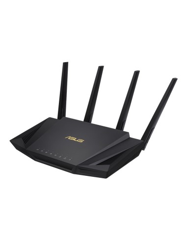 ASUS RT-AX58U router wireless Gigabit Ethernet Dual-band (2.4 GHz 5 GHz) 4G Nero