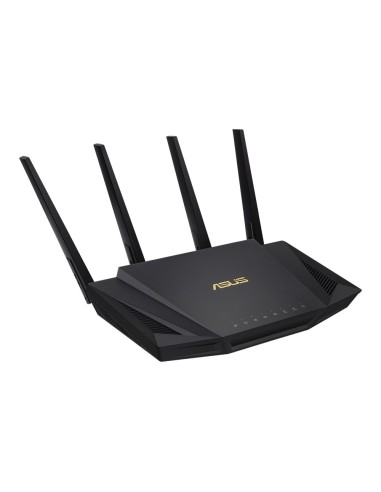 ASUS RT-AX58U router wireless Gigabit Ethernet Dual-band (2.4 GHz 5 GHz) 4G Nero
