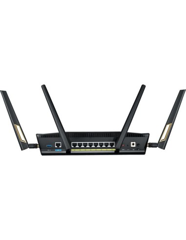 ASUS RT-AX88U router wireless Dual-band (2.4 GHz 5 GHz) 3G 4G Nero