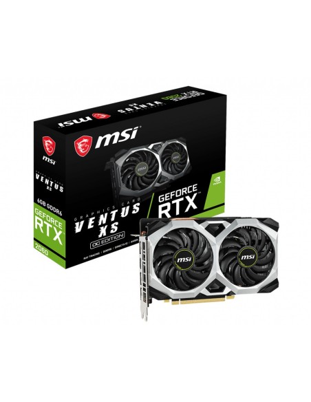 MSI RTX 2060 Ventus XS 6G OC NVIDIA GeForce RTX 2060 6 GB GDDR6