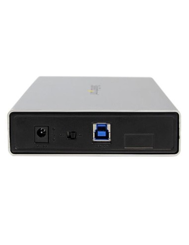 StarTech.com Enclosure per dischi rigidi esterni SATA III 3,5" USB 3.0 con UASP color argento– HDD esterno portatile