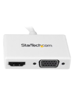 StarTech.com Adattatore Mini DisplayPort a HDMI e VGA - Convertitore audio video da viaggio mDP 2 in 1 - 1920x1200   1080p - 2