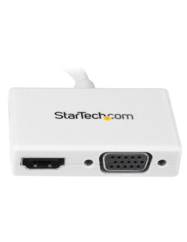 StarTech.com Adattatore Mini DisplayPort a HDMI e VGA - Convertitore audio video da viaggio mDP 2 in 1 - 1920x1200   1080p -