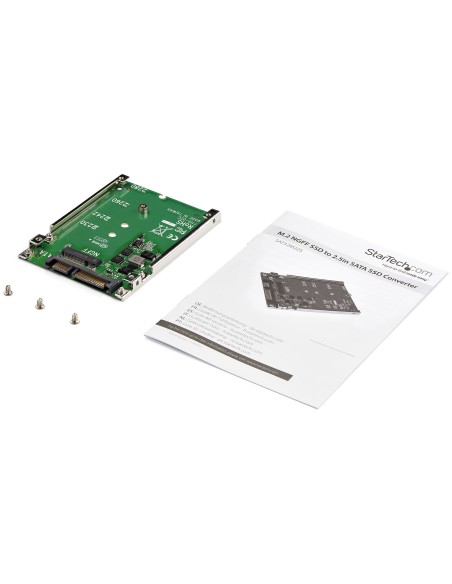 StarTech.com Convertitore adattatore SSD NGFF M.2 a SATA 2,5"
