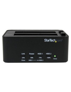 StarTech.com Dock duplicatore USB 3.0 a HD - Duplicatore di dischi rigidi HDD indipendente Clonatore ed Eraser 2