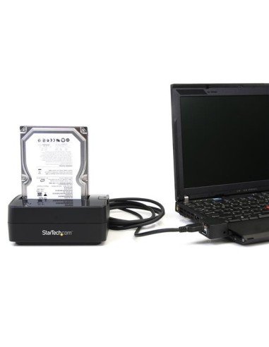 StarTech.com Docking station per disco rigido SATA USB 3.0 a SATA per HDD 2,5" 3,5"