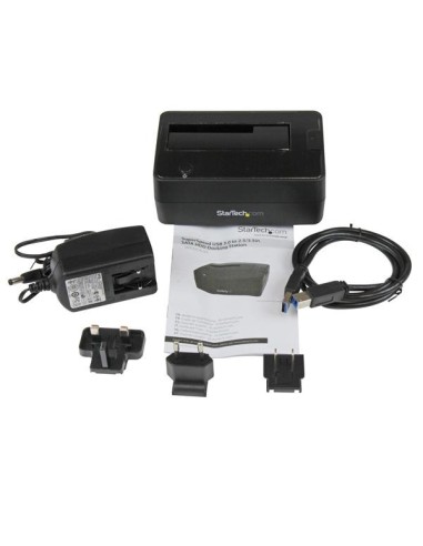 StarTech.com Docking station per disco rigido SATA USB 3.0 a SATA per HDD 2,5" 3,5"