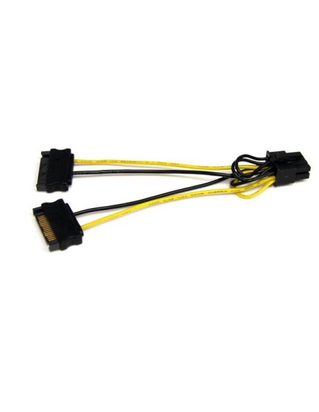 StarTech.com Adattatore cavo di alimentazione SATA a scheda video PCI Express 8 pin da 15 cm