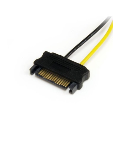 StarTech.com Adattatore cavo di alimentazione SATA a scheda video PCI Express 6 pin da 15 cm