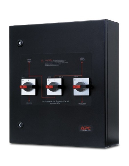 APC Smart-UPS VT Maintenance Bypass Panel alimentatore per computer Nero
