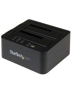 StarTech.com Dock Duplicatore autonomo USB 3.1 (10Gbps) per SATA SSD HDD da 2,5" & 3,5" - Duplicatore fast-speed 28GB min