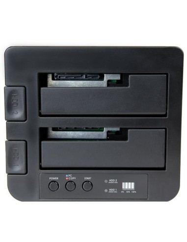 StarTech.com Dock Duplicatore autonomo USB 3.1 (10Gbps) per SATA SSD HDD da 2,5" & 3,5" - Duplicatore fast-speed 28GB min