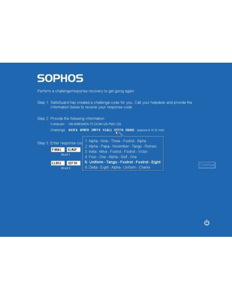 Sophos SafeGuard Enterprise Encryption 1 anno i