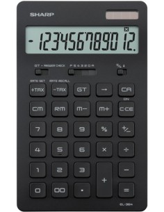 Sharp EL-364 calcolatrice Desktop Calcolatrice finanziaria Nero