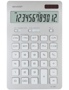 Sharp EL-364 calcolatrice Desktop Calcolatrice finanziaria Argento
