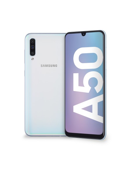 Samsung Galaxy A50 , White, 6.4, Wi-Fi 5 (802.11ac) LTE, 128GB