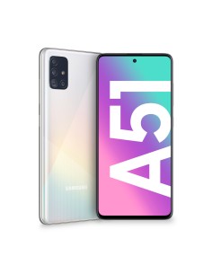 Samsung Galaxy A51 , Display 6.5", 128 GB, 4GB, 4000 mAh,Dual Sim, Prism Crush White