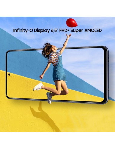 Samsung Galaxy A51 , Display 6.5", 128 GB, 4GB, 4000 mAh,Dual Sim, Prism Crush White