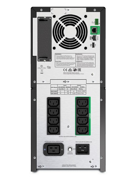 APC Smart-UPS 2200VA A linea interattiva 2,2 kVA 1980 W 9 presa(e) AC