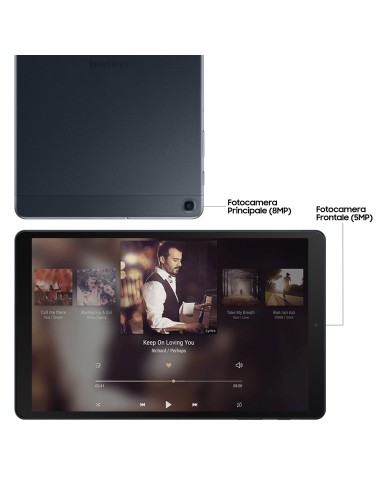 Samsung Galaxy Tab A (2019) Black, 10.1, Wi-Fi 5 (802.11ac), 32GB
