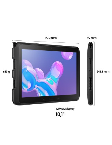 Samsung Galaxy Tab Active Pro , Black, 10.1", Wi-Fi LTE, 64GB