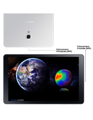 Samsung Galaxy Tab A , Grey, 10.5", Wi-Fi LTE, 32GB
