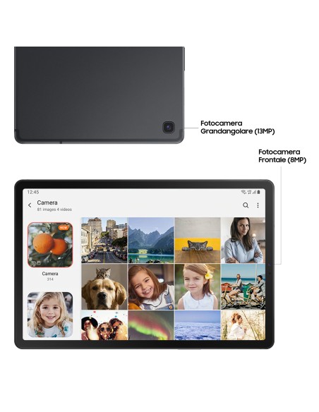 Samsung Galaxy Tab S5e , Black, 10.5, Wi-Fi 5 (802.11ac), 4G, 64GB