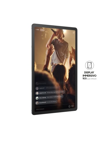Samsung Galaxy Tab S5e , Silver, 10.5, Wi-Fi 5 (802.11ac), 4G, 64GB