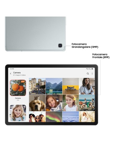 Samsung Galaxy Tab S5e , Silver, 10.5, Wi-Fi 5 (802.11ac), 4G, 64GB