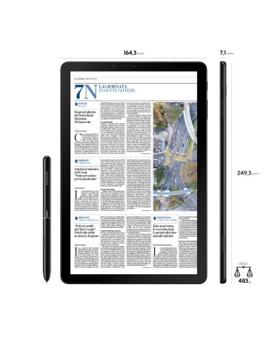 Samsung Galaxy Tab S4 , Black, 10.5, Wi-Fi 5 (802.11ac) LTE, 64GB