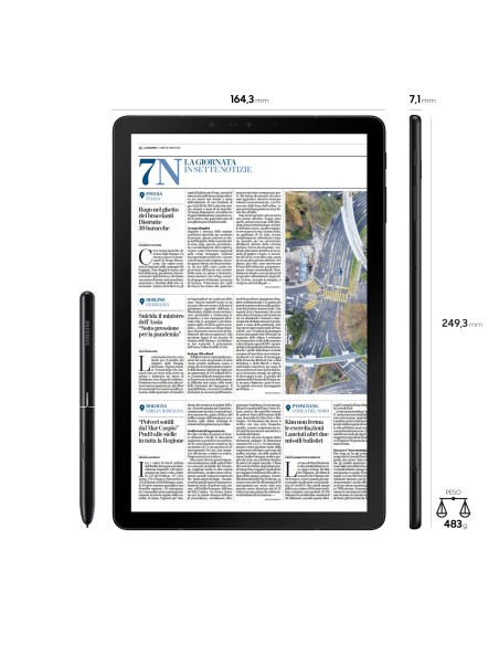 Samsung Galaxy Tab S4 , Black, 10.5, Wi-Fi 5 (802.11ac) LTE, 64GB